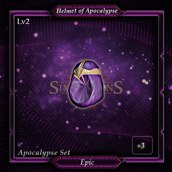 Helmet of Apocalypse +3